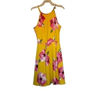 Soprano Flirty Floral Yellow Dress